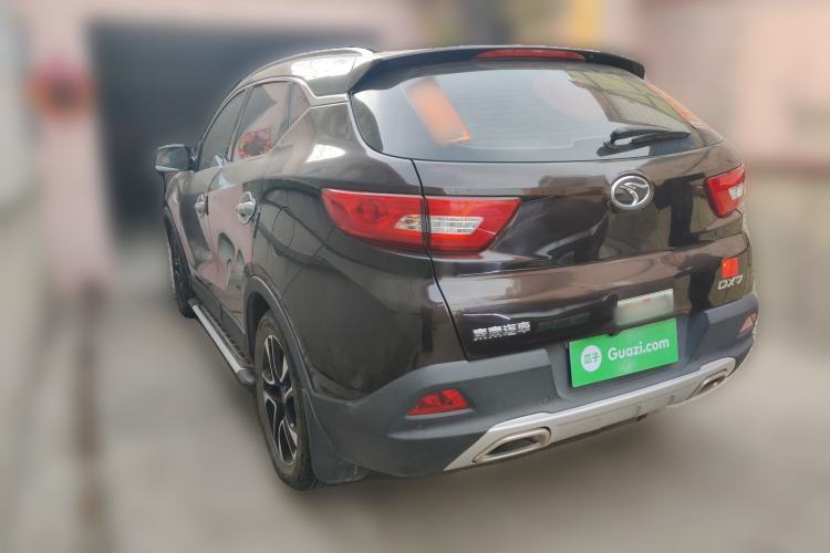 Used Soueast DX7 2016 1.5T Manual Triumph Edition Rear Left 45 Deg