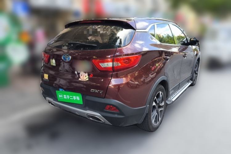 Used Soueast DX7 2016 1.5T Automatic Glory Edition Rear Right 45 Deg