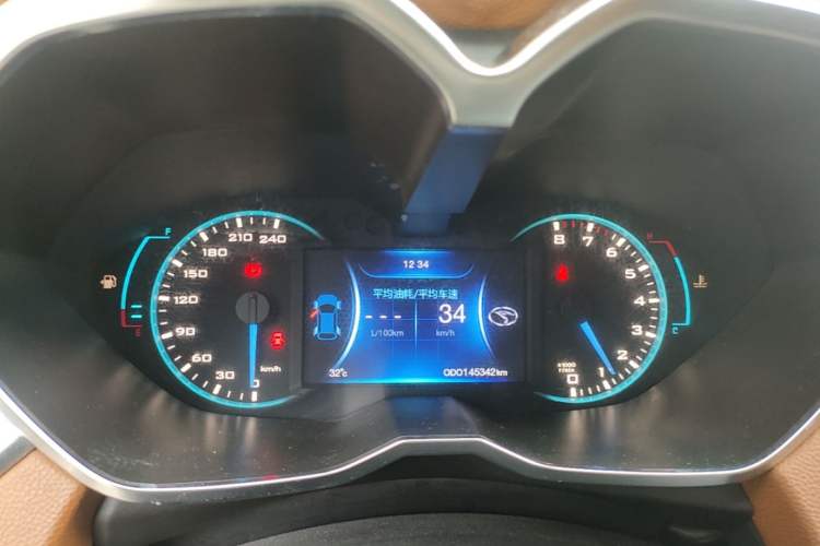 Used Soueast DX7 2016 1.5T Manual Triumph Edition Instrument Cluster