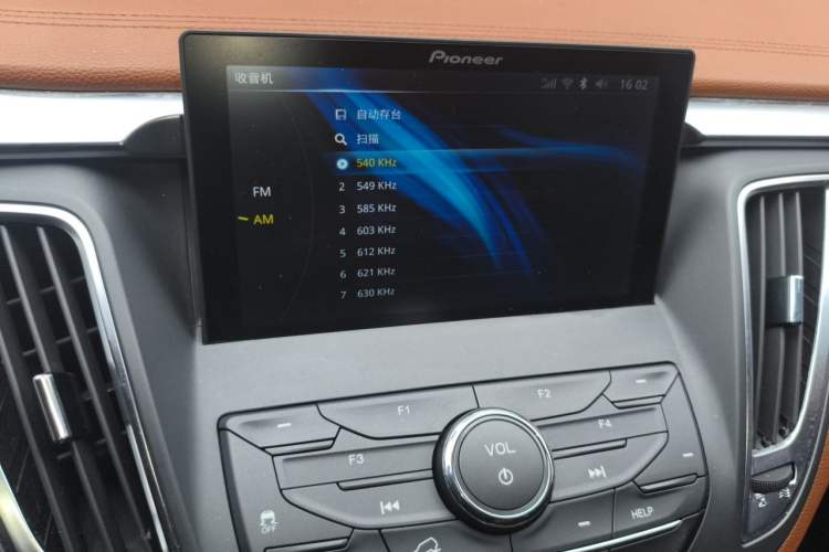 Used Soueast DX7 2017 1.5T Automatic Glory Edition Audio And AC Panel
