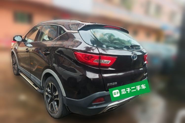 Used Soueast DX7 2017 1.5T Automatic Luxury Model Rear Left 45 Deg