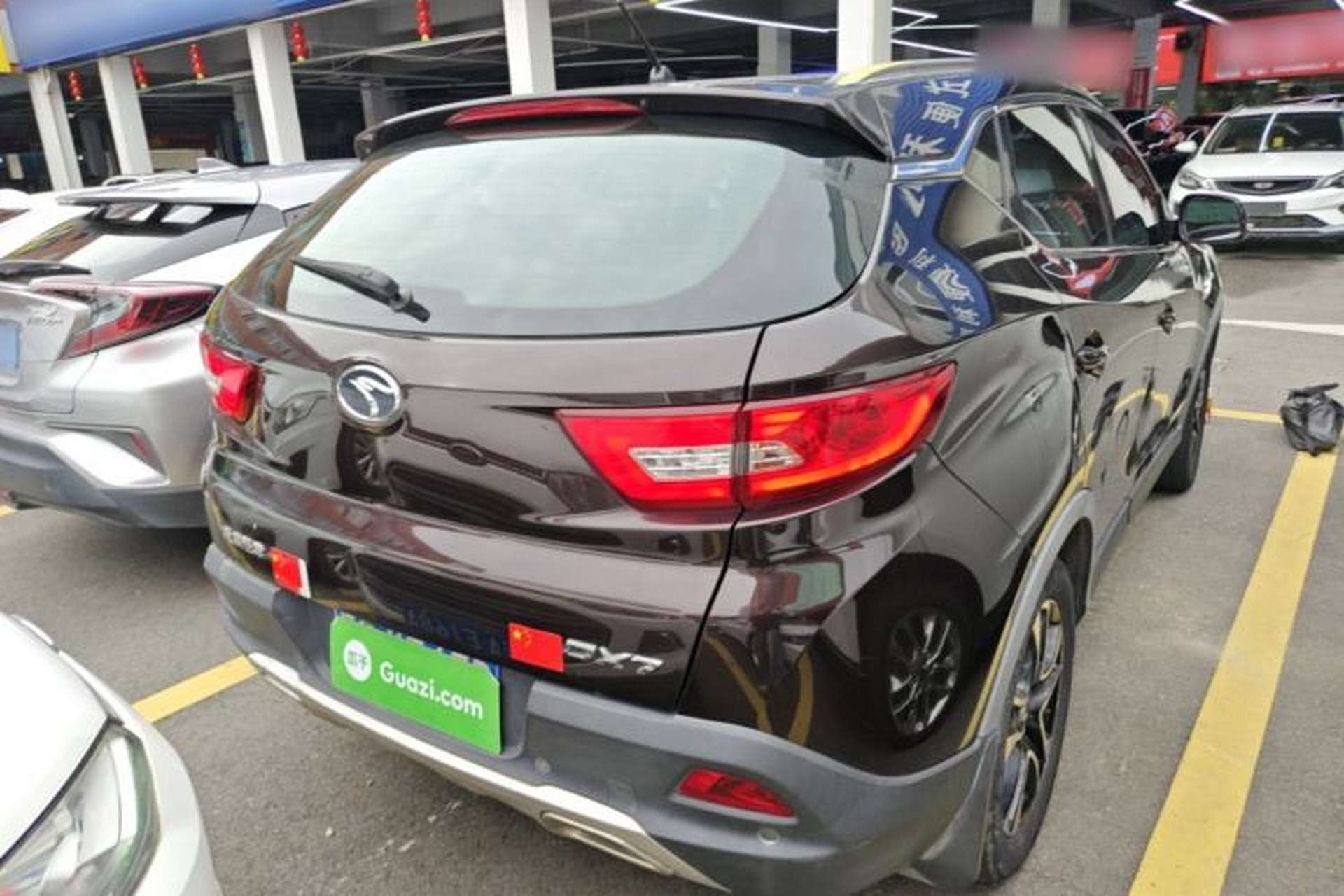 Used Soueast DX7 2017 1.5T Manual Triumph Edition Rear Right 45 Deg