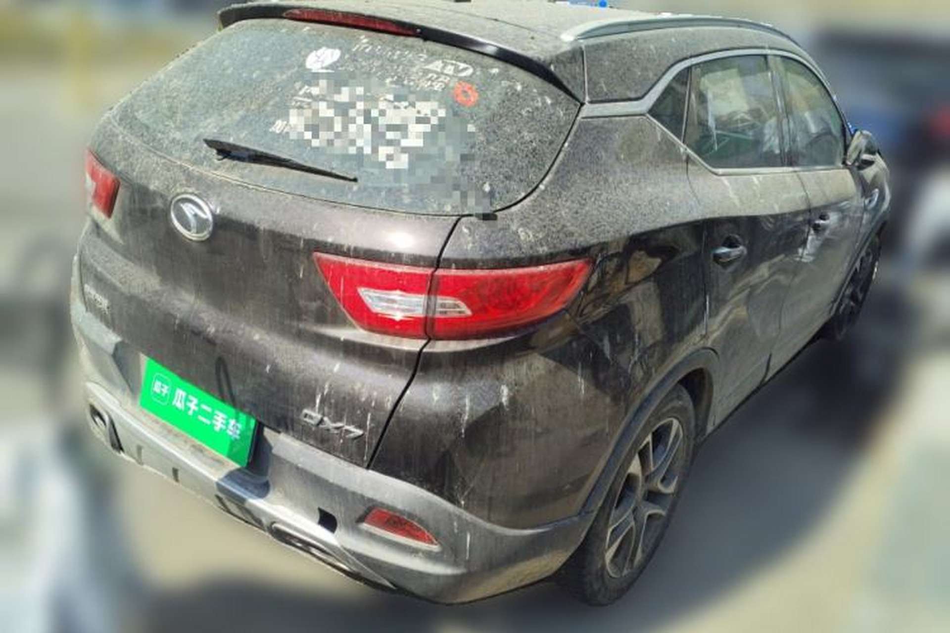 Used Soueast DX7 2017 1.5T Automatic Luxury Model Rear Right 45 Deg