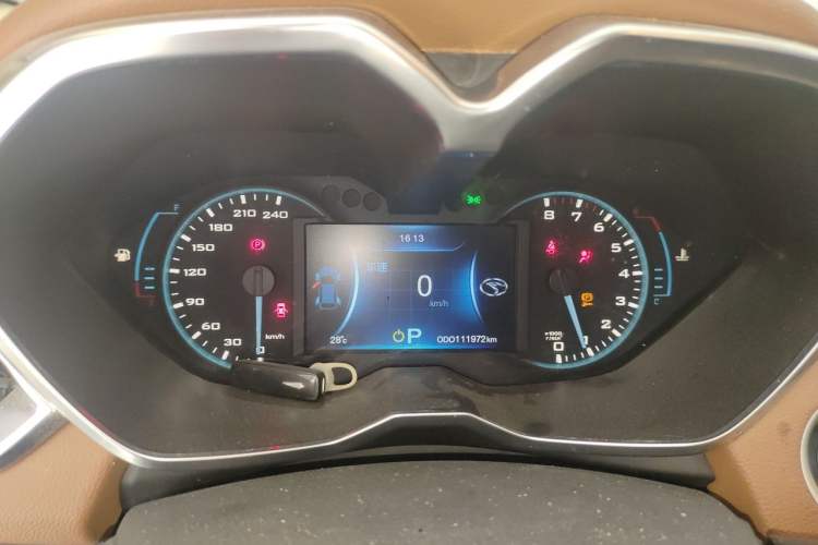 Used Soueast DX7 2017 1.5T Automatic Luxury Model Instrument Cluster