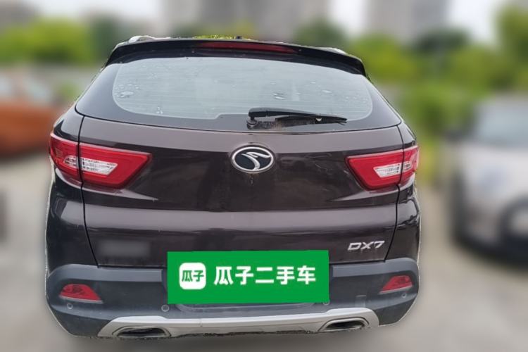 Used Soueast DX7 2017 1.5T Automatic Glory Edition Rear