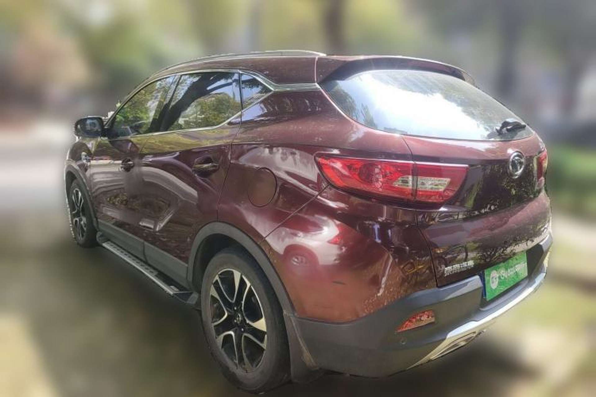 Used Soueast DX7 2017 1.5T Automatic Luxury Model Rear Left 45 Deg