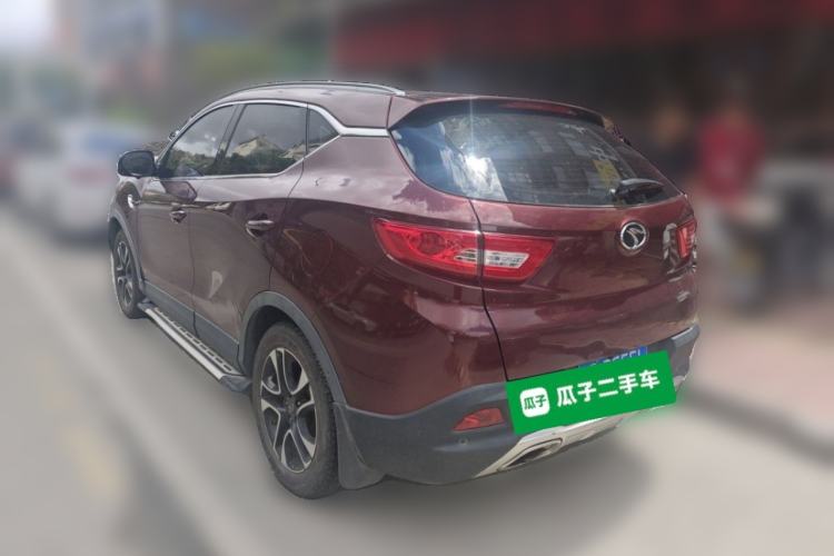 Used Soueast DX7 2017 1.5T Automatic Luxury Model Rear Left 45 Deg