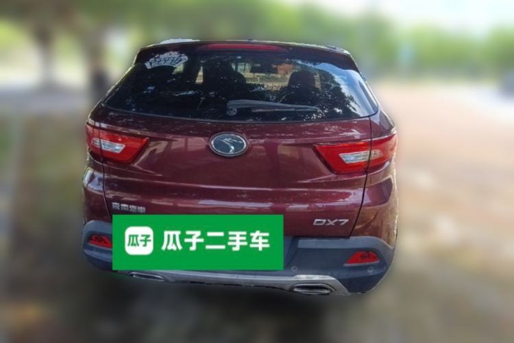 Used Soueast DX7 2017 1.5T Automatic Glory Edition Rear