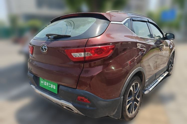 Used Soueast DX7 2017 1.5T Automatic Luxury Model Rear Right 45 Deg