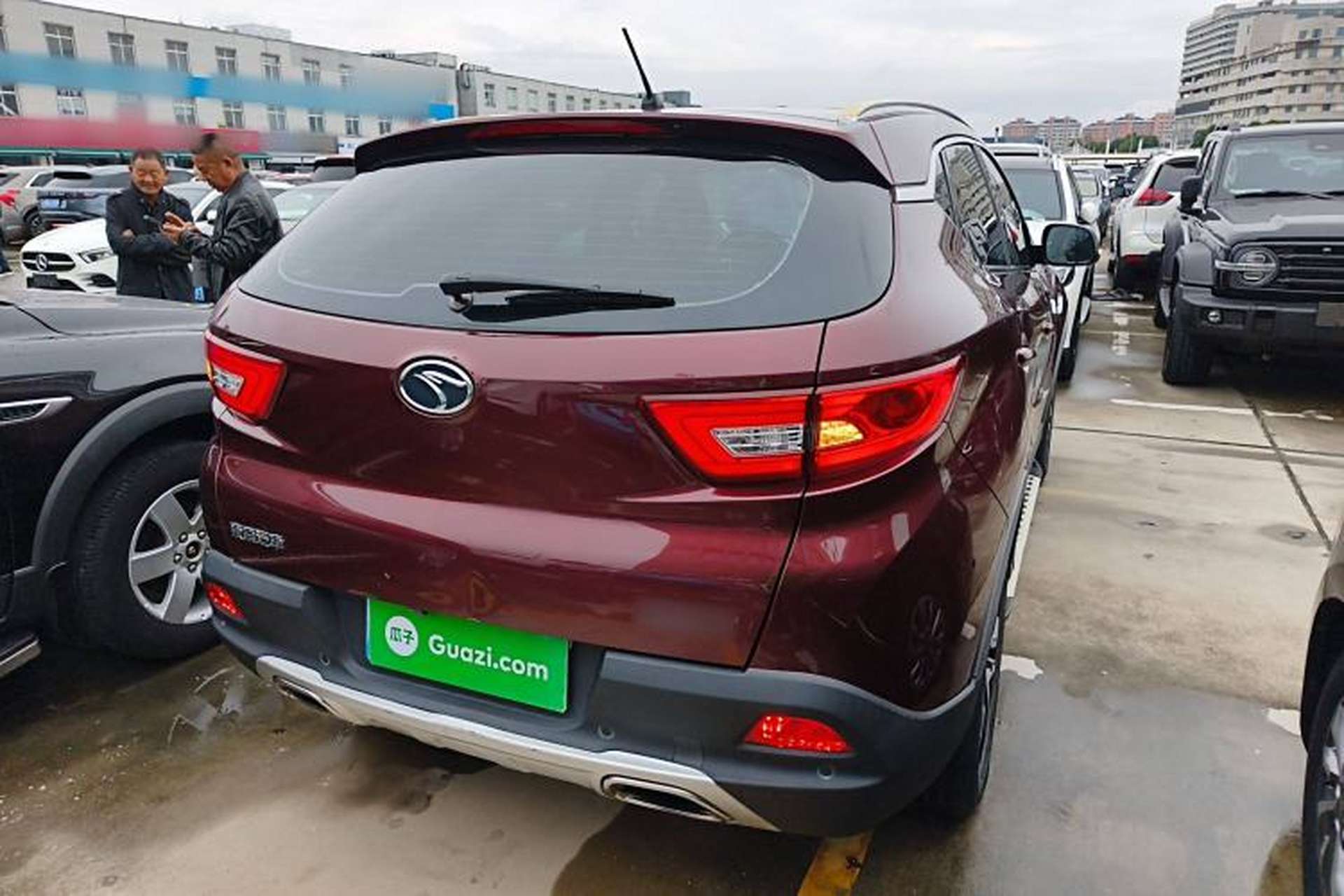 Used Soueast DX7 2017 1.5T Automatic Glory Edition Rear Right 45 Deg