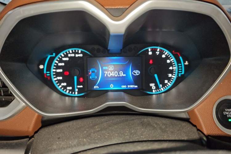 Used Soueast DX7 2017 1.5T Manual Comfort Model Instrument Cluster