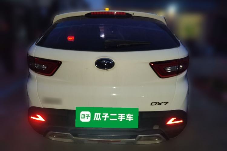 Used Soueast DX7 2017 1.5T Automatic Glory Edition Rear