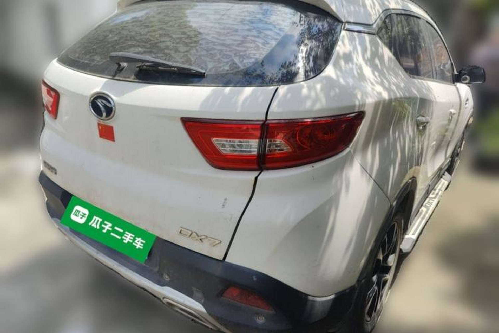 Used Soueast DX7 2017 1.5T Manual Triumph Edition Rear Right 45 Deg