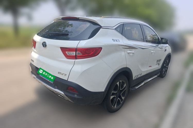 Used Soueast DX7 2017 1.5T Manual Triumph Edition Rear Right 45 Deg