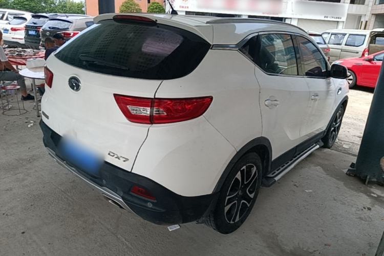Used Soueast DX7 2017 1.5T Manual Luxury Model Rear Right 45 Deg