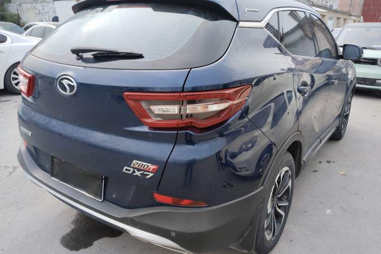Used Soueast DX7 2018 Prime 1.8T DCT Prestige Model China V Standard Rear Right 45 Deg