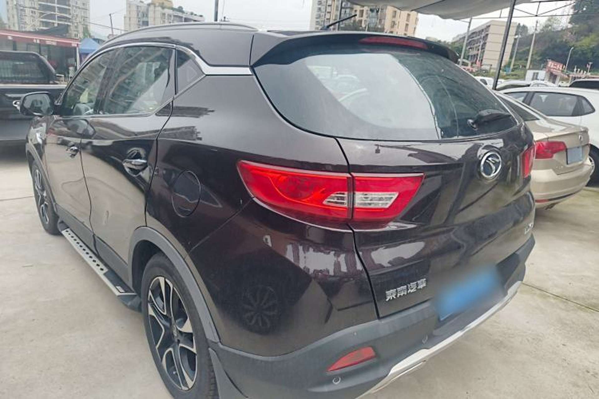 Used Soueast DX7 2018 1.5T Automatic Luxury Model Rear Left 45 Deg