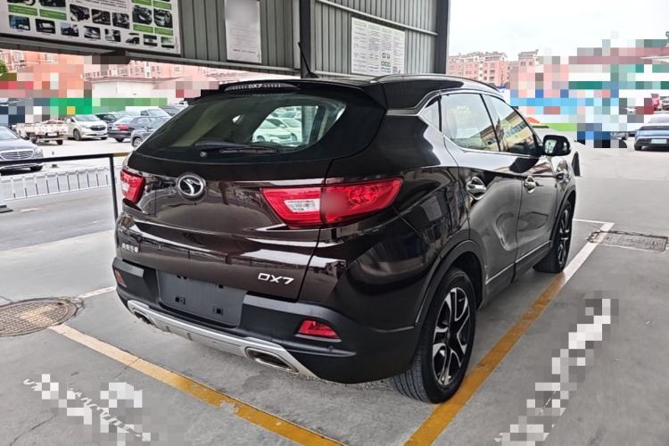 Used Soueast DX7 2018 1.5T Automatic Glory Edition Rear Right 45 Deg