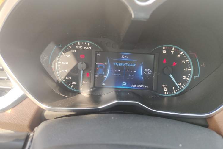 Used Soueast DX7 2018 1.5T Automatic Luxury Model Instrument Cluster