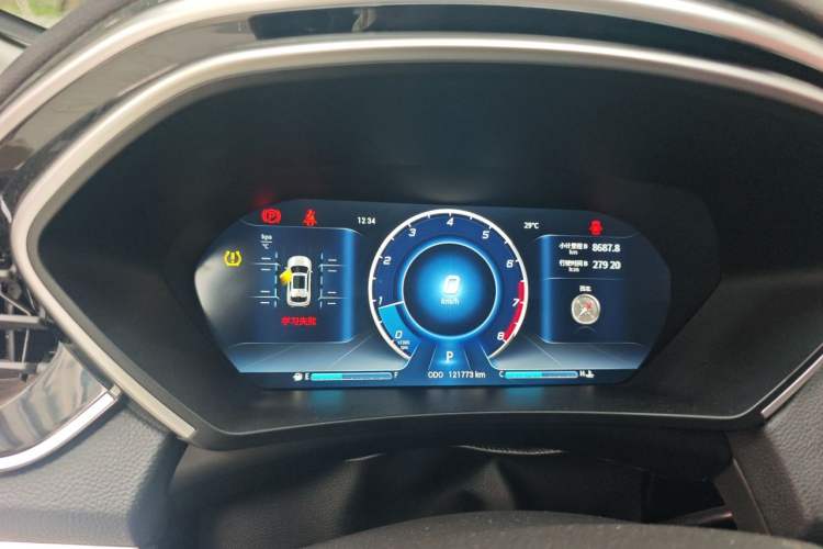 Used Soueast DX7 2018 Prime 1.8T DCT Flagship Model China V Standard Instrument Cluster