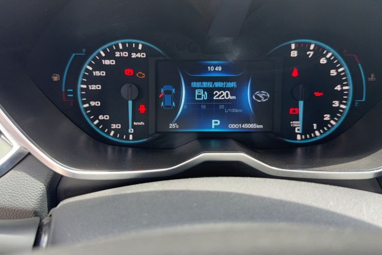 Used Soueast DX7 2018 1.5T Automatic Glory Edition Odometer Close Up