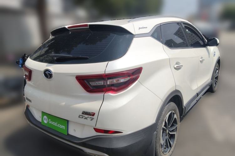 Used Soueast DX7 2018 Prime 1.8T DCT Prestige Model China V Standard Rear Right 45 Deg