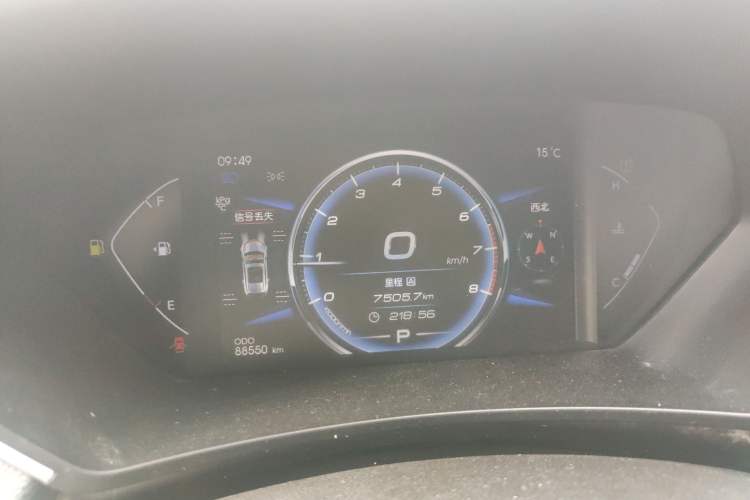 Used Soueast DX7 2019 1.5T Automatic Smart Connect Flagship Edition China VI Standard Instrument Cluster