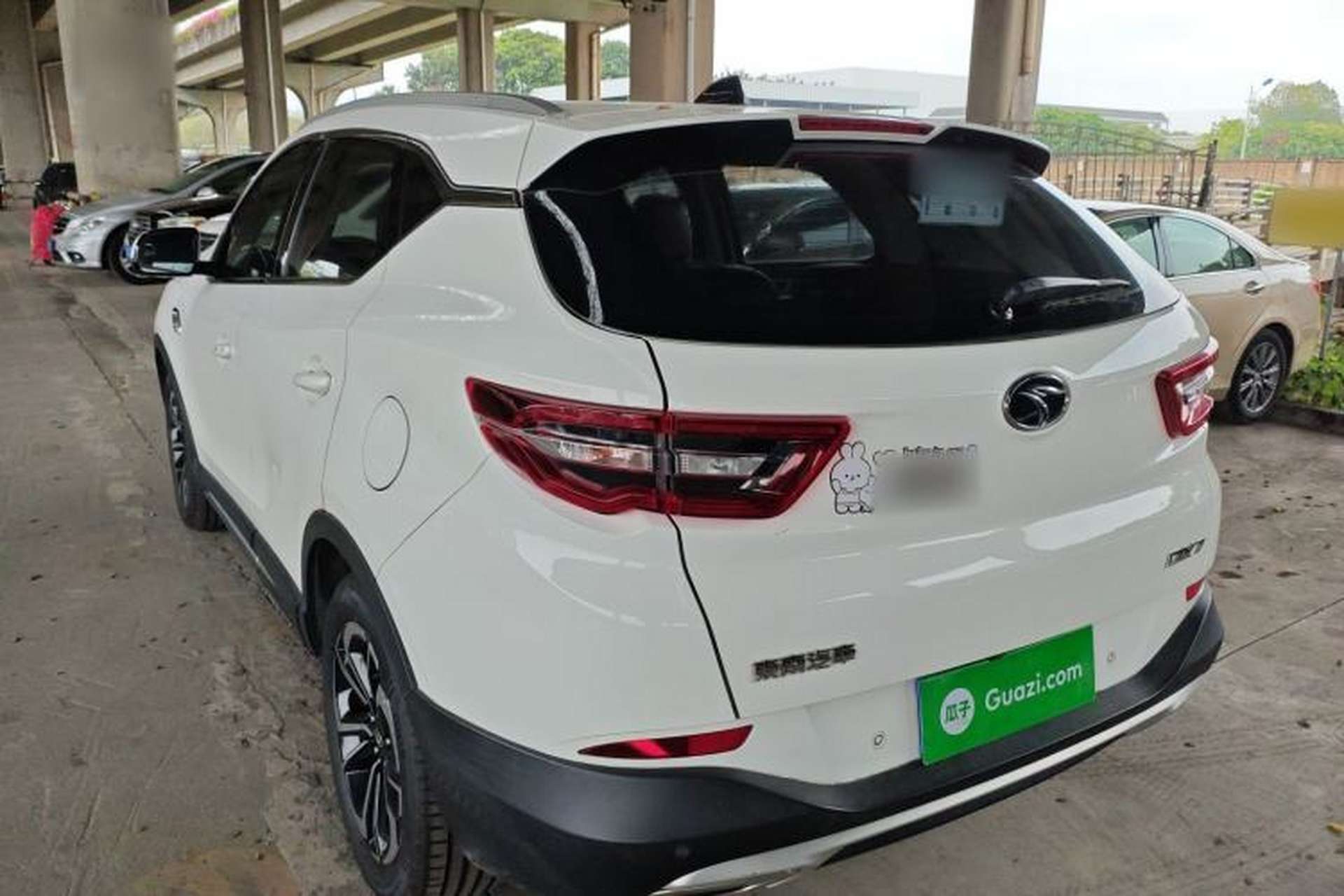 Used Soueast DX7 2019 1.5T Automatic Smart Connect Flagship Edition China VI Standard Rear Left 45 Deg