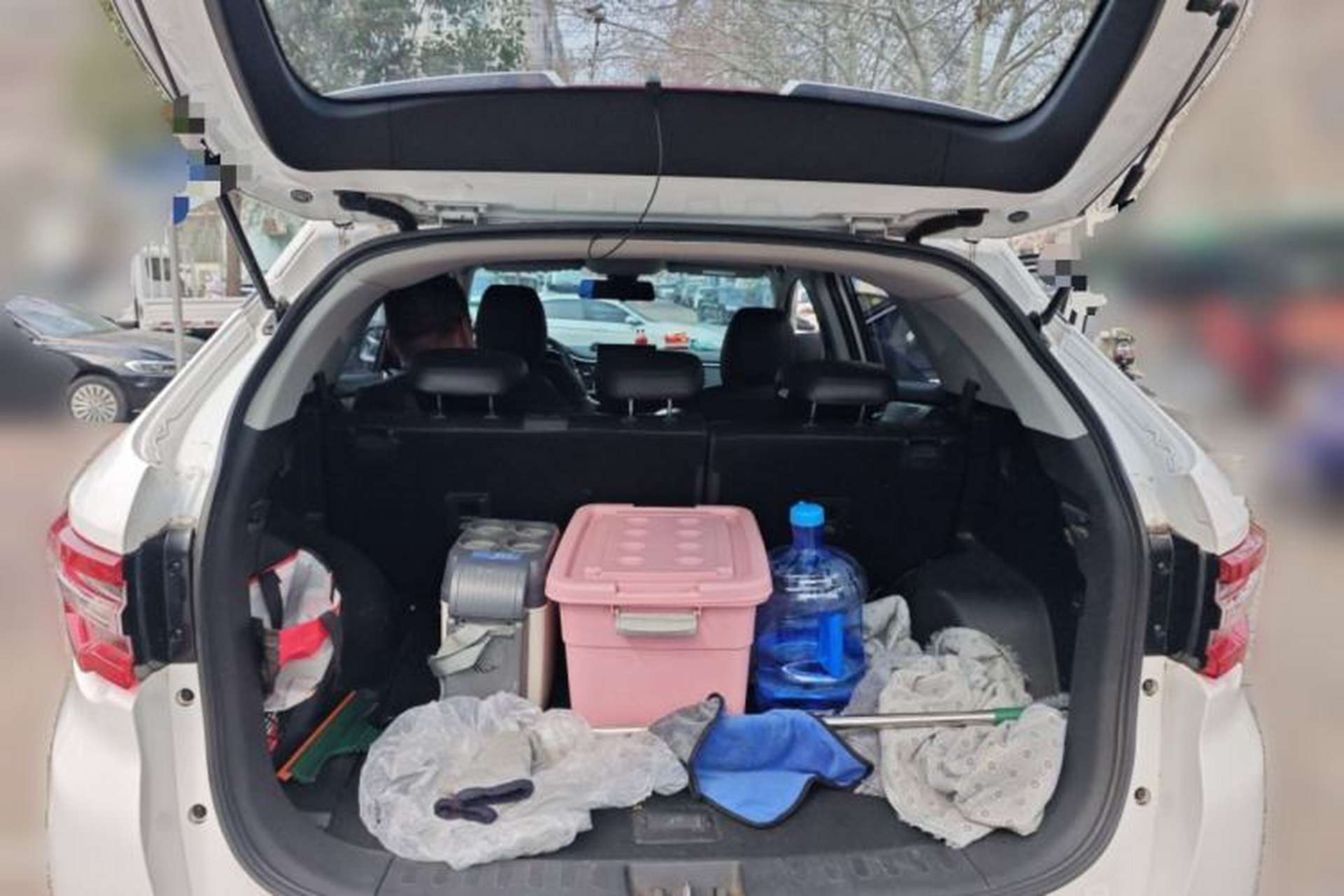 Used Soueast DX7 2019 1.5T Automatic Smart Connect Flagship Edition China VI Standard Trunk