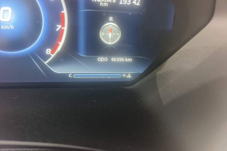 Used Soueast DX7 2020 Xingyue 1.5T DCT Flagship Edition Odometer Close Up