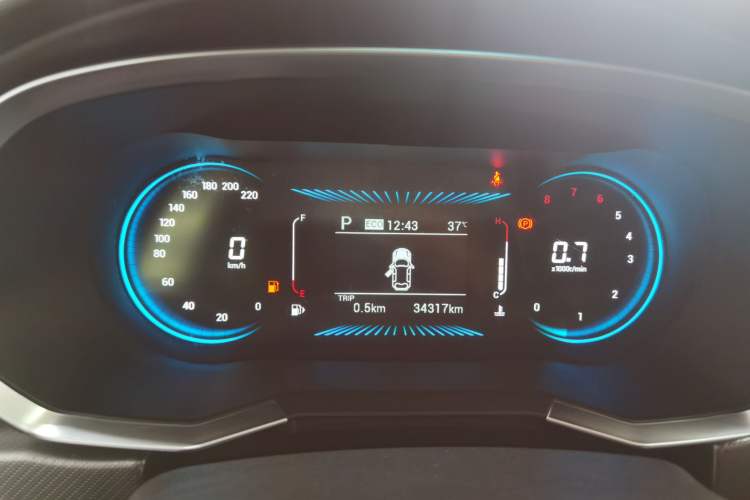 Used Soueast DX8S 2022 1.5T DCT Long-Range Version 7 Seats Instrument Cluster