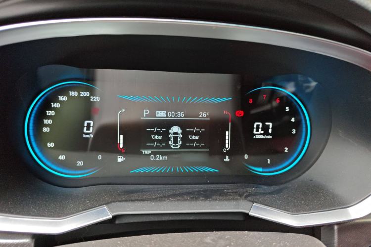 Used Soueast DX8S 2022 1.5T DCT Gulf Edition 5 Seats Instrument Cluster