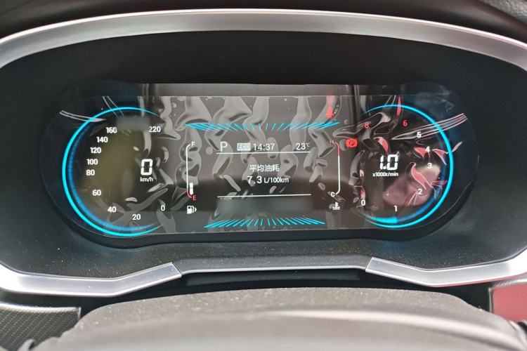 Used Soueast DX8S 2022 1.5T DCT Chieftain Edition 7-Seater Instrument Cluster
