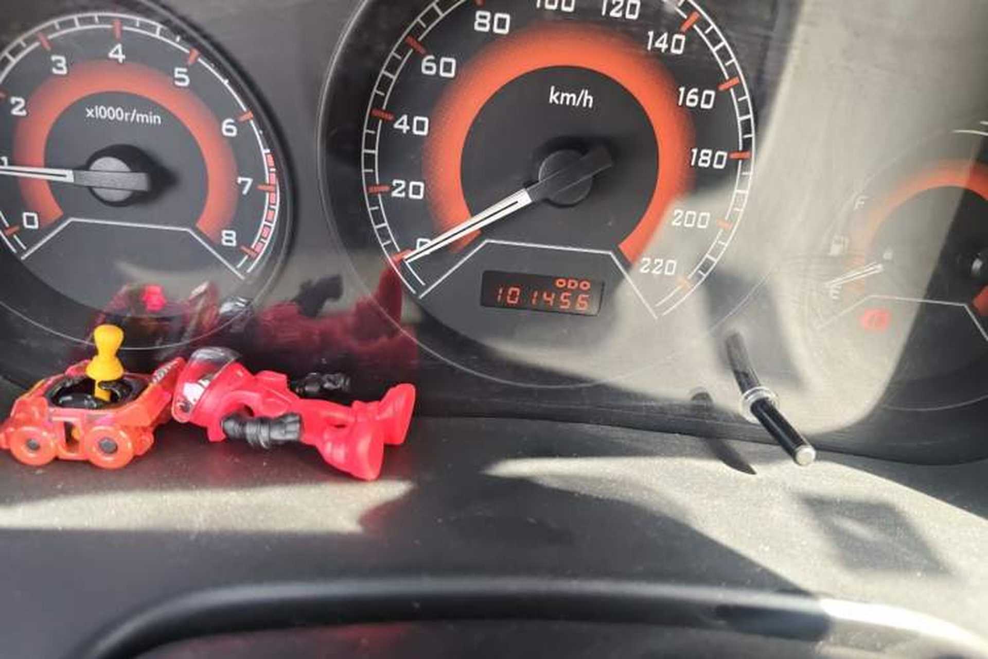 Used Soueast V3 Lingyue 2012 1.5L Manual Luxury Style Edition Odometer Close Up
