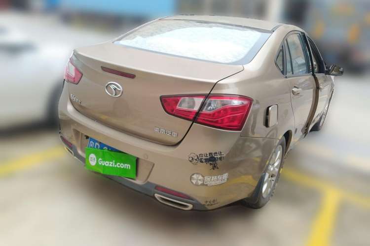 Used Soueast V5 Lingzhi 2012 1.5L Manual Luxury Version Rear Right 45 Deg