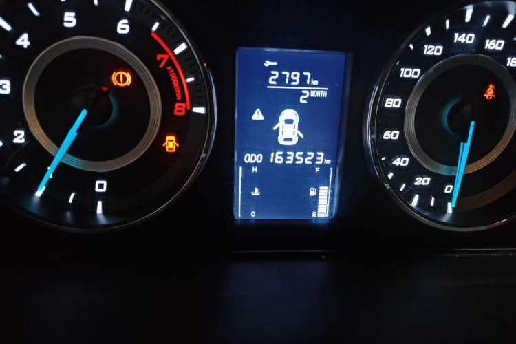 Used Soueast V5 Lingzhi 2015 Plus 1.5L Manual Smart Edition Odometer Close Up