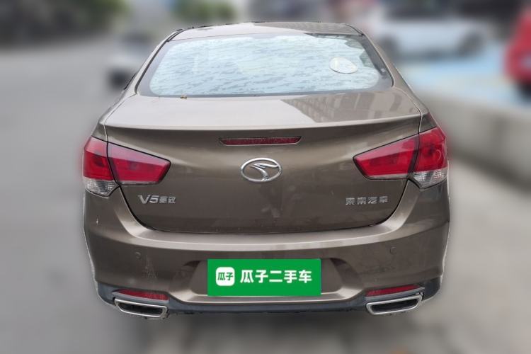 Used Soueast V5 Lingzhi 2015 Plus 1.5L Manual Smart Edition Rear