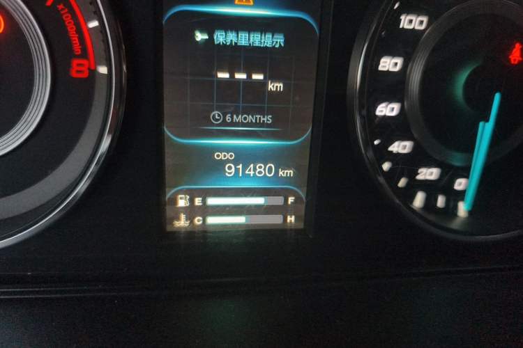 Used Soueast V5 Lingzhi 2016 plus 1.5L manual roll type Odometer Close Up