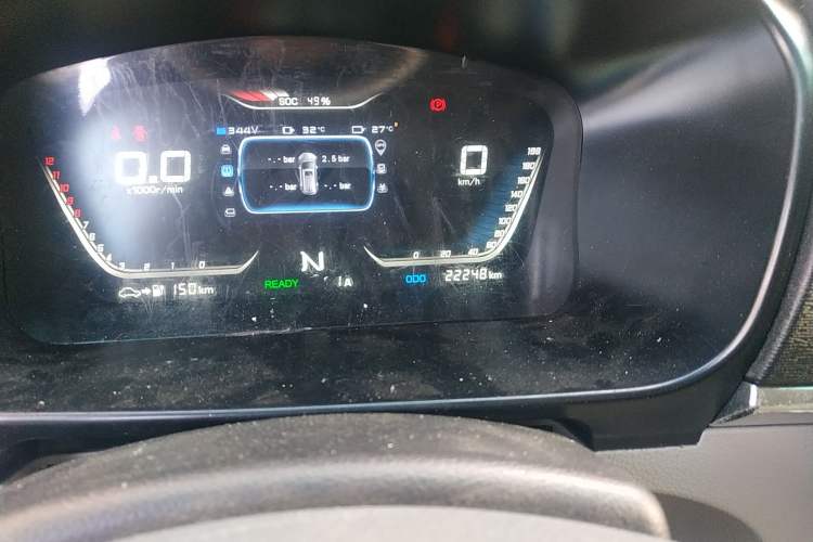 Used SRM 2021 Standard Model Odometer Close Up