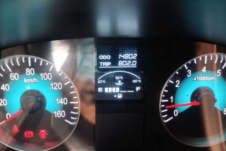 Used SRM Gold Hiace M Classic 2022 1.5L Travel Lion Passenger Vehicle 5 Seats Odometer Close Up