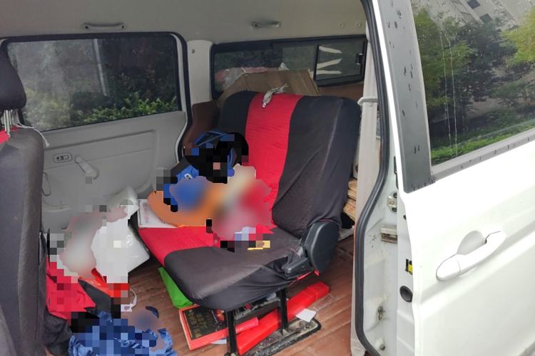 Used SRM Haoyun 2023 Launch Edition Entrepreneurial Van Left Rear Seat