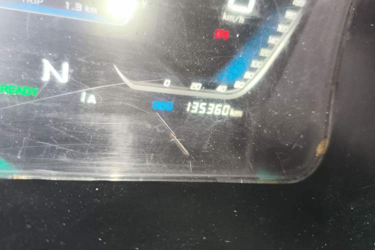 Used SRM Haoyun 1 2021 III Entrepreneurial Odometer Close Up