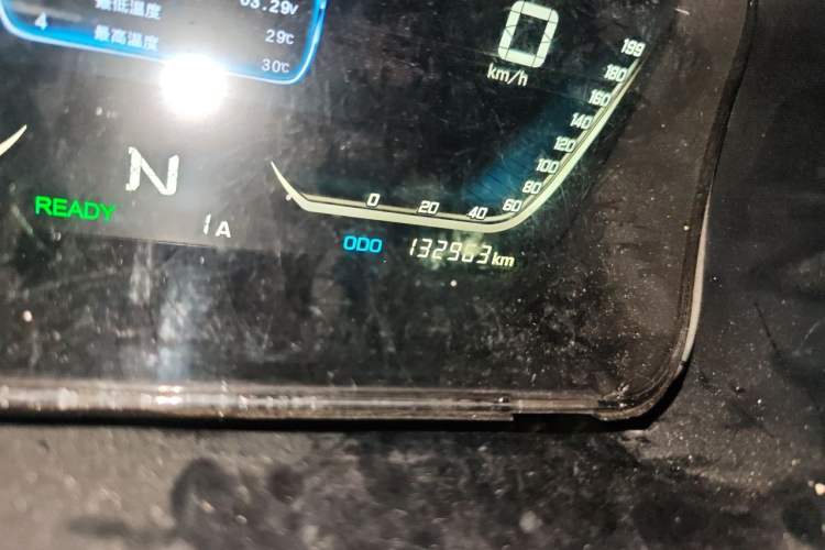 Used SRM Haoyun 1 2019 Wealth Creation Model Odometer Close Up