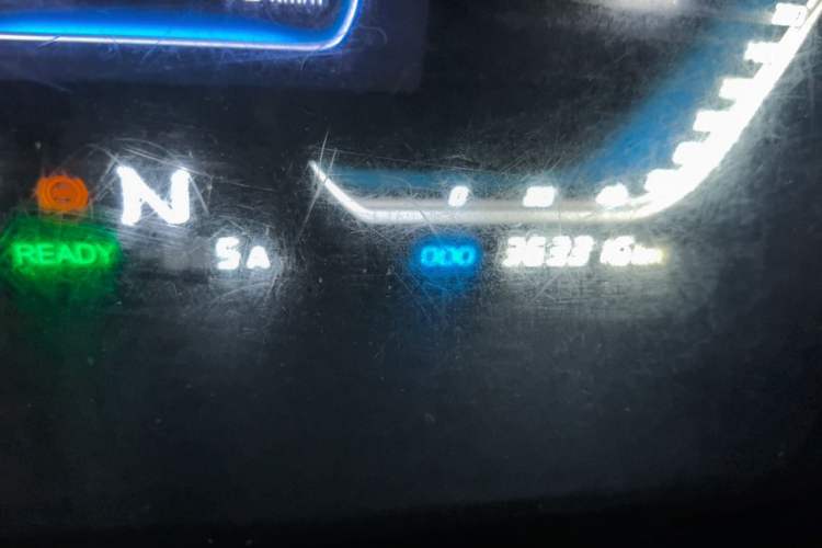 Used SRM Haoyun 1 2019 Wealth Creation Model Odometer Close Up