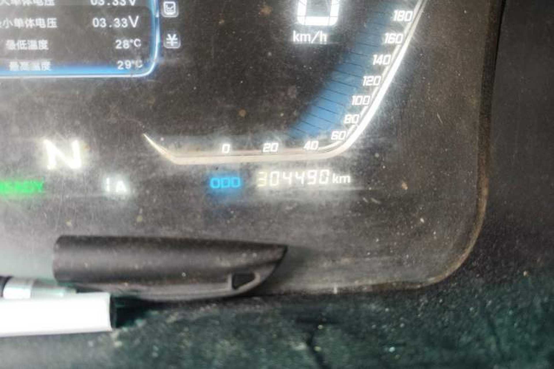 Used SRM Haoyun 1 2021 III Entrepreneurial Odometer Close Up