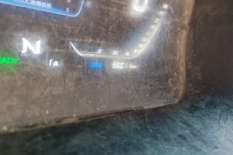 Used SRM Haoyun 1 2021 III Entrepreneurial Odometer Close Up