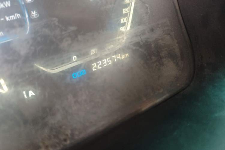Used SRM Haoyun 1 2021 III Entrepreneurial Odometer Close Up
