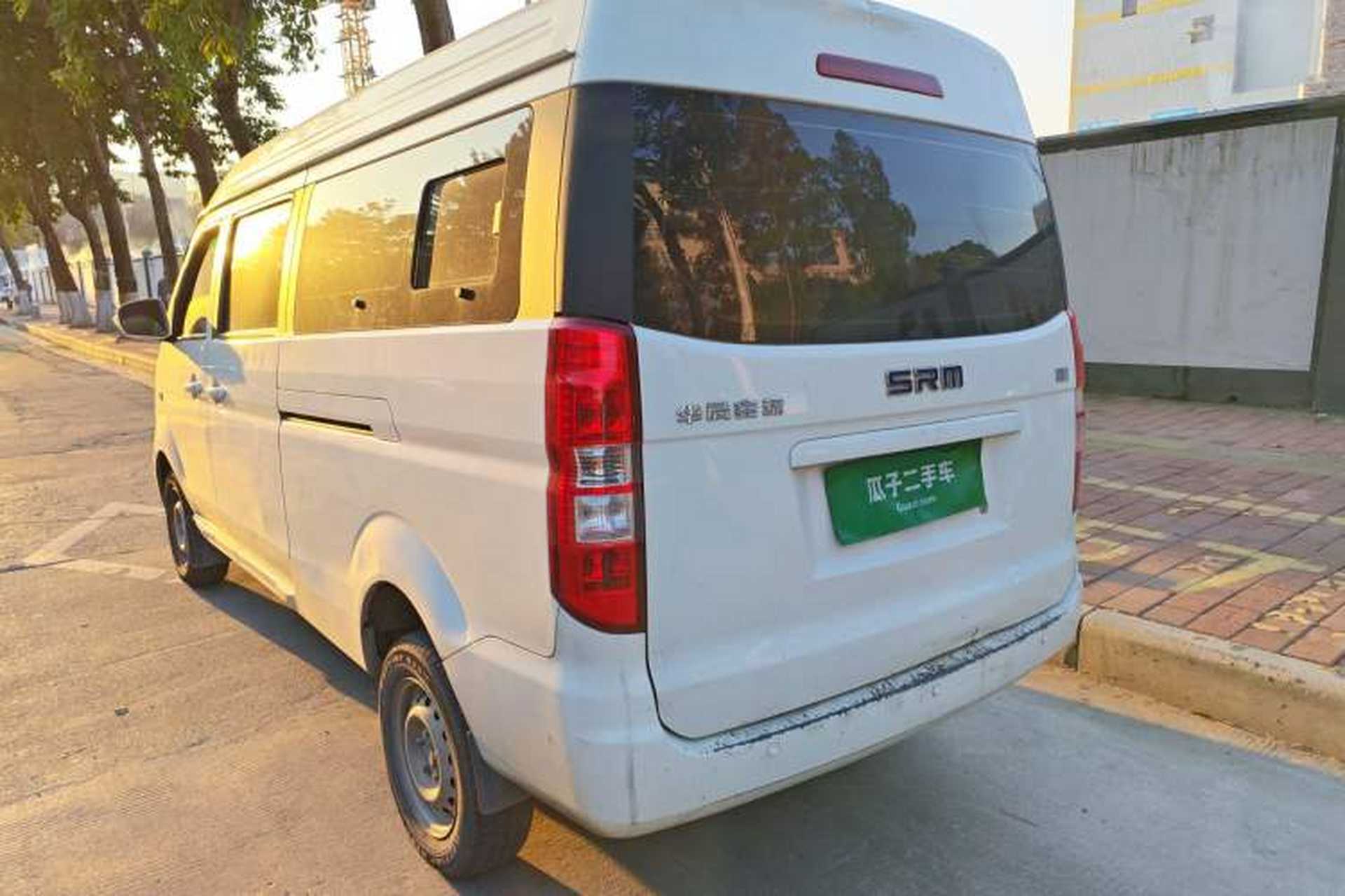 Used SRM Haoyun 2022 Standard Passenger Bus Rear Left 45 Deg