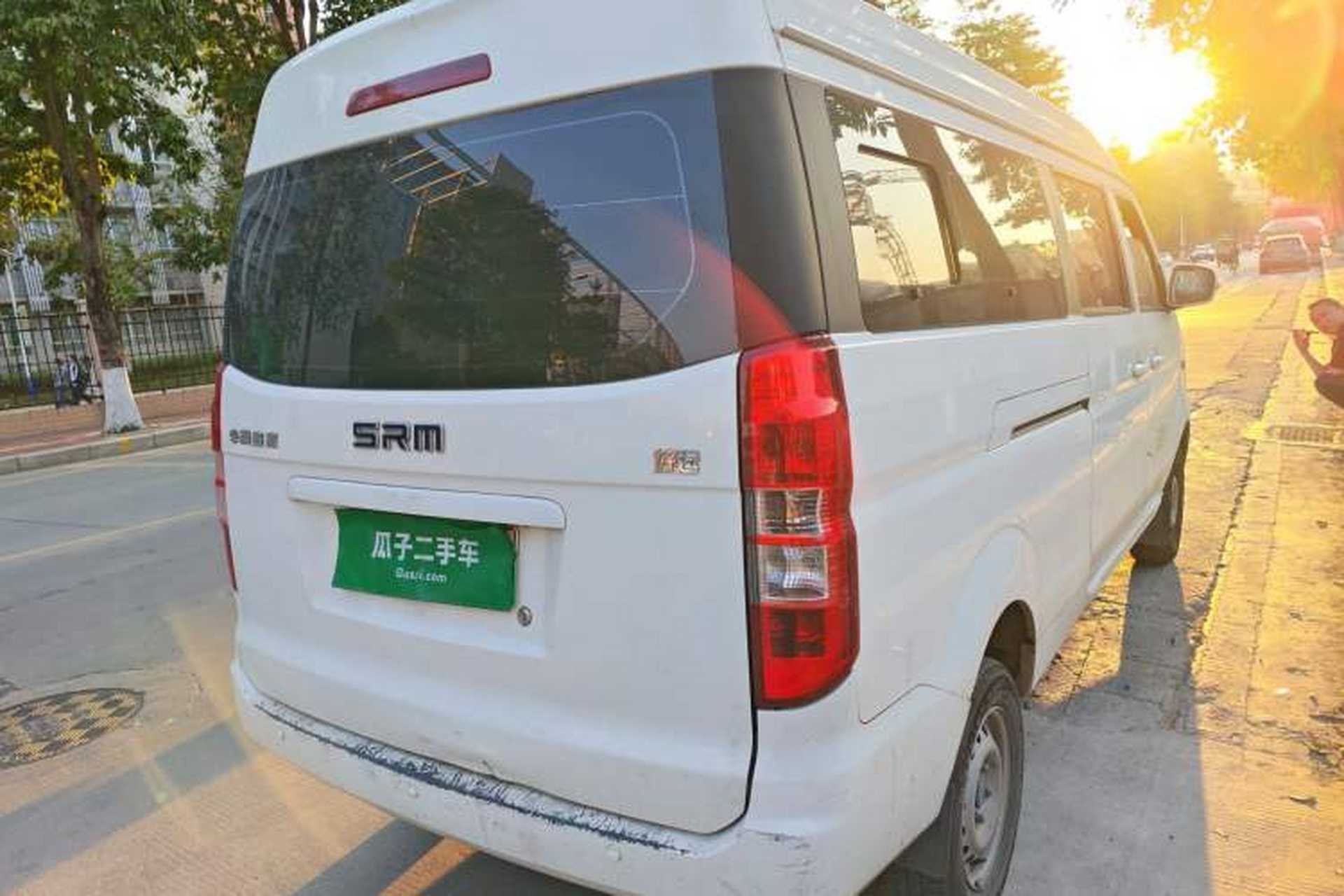Used SRM Haoyun 2022 Standard Passenger Bus Rear Right 45 Deg