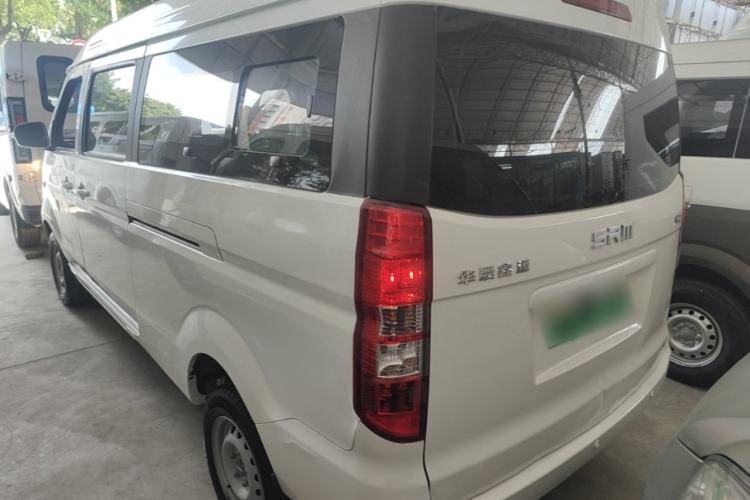Used SRM Haoyun 2023 Standard Passenger Van 6 Seats Rear Left 45 Deg